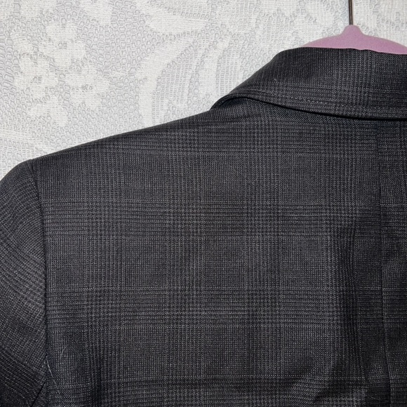Wool Lapel Plaid Gap Blazer - Picture 4 of 6